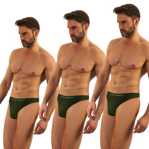 3x Stringi Męskie bezszwowe sportowe