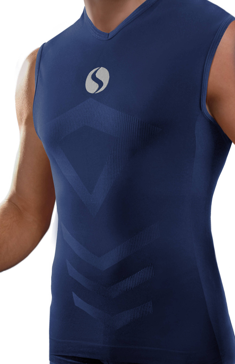 Koszulka Męska Bez Rękawów Termoaktywna CL38