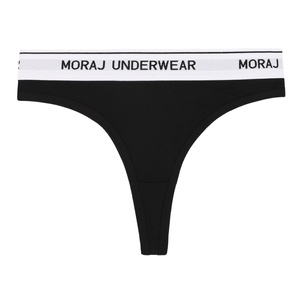 Stringi damskie z szeroką gumą 3-pak