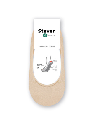 Bambusowe Stopki Damskie Beżowe Invisible