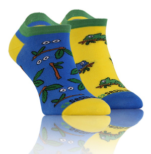 Kameleon skarpety stopki unisex 90% bawełna Finest Cotton Sesto Senso – styl i wygoda