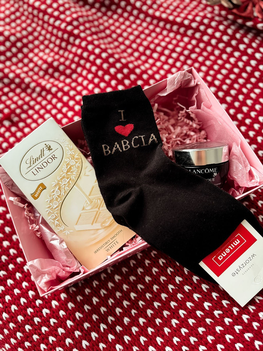 Skarpetki damskie babcia czarne