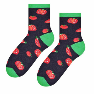 Owocowe Skarpetki Damskie Bawełniane Art 159