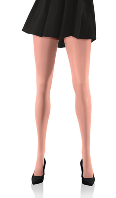 2x Kolorowe rajstopy kryjące z microfibry Hiver 40DEN