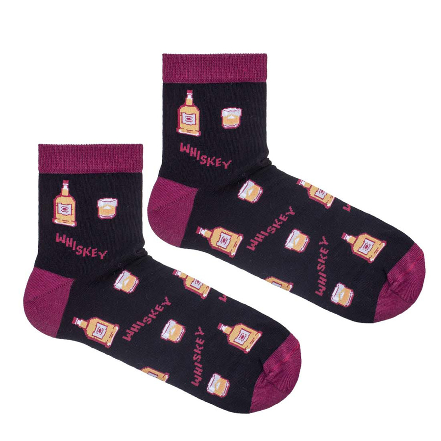 Skarpety Męskie Krótkie Whisky