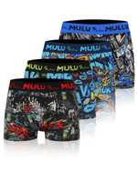 Bokserki Męskie Bambusowe Dopasowane 4 Pack