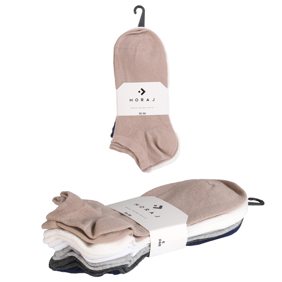 Stopki damskie casual 6-pak