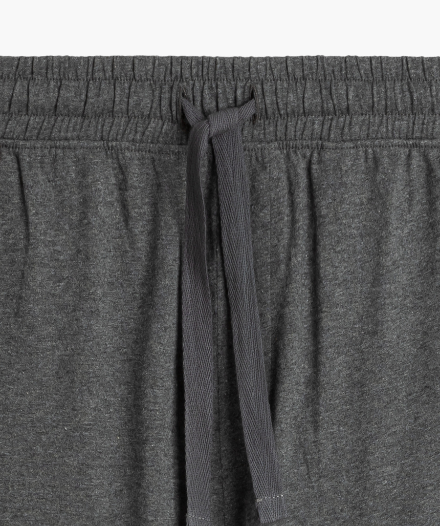 Szara komfortowe piżamy męskie 65% poliester NMP-376 Atlantic – wygoda i styl na noc.