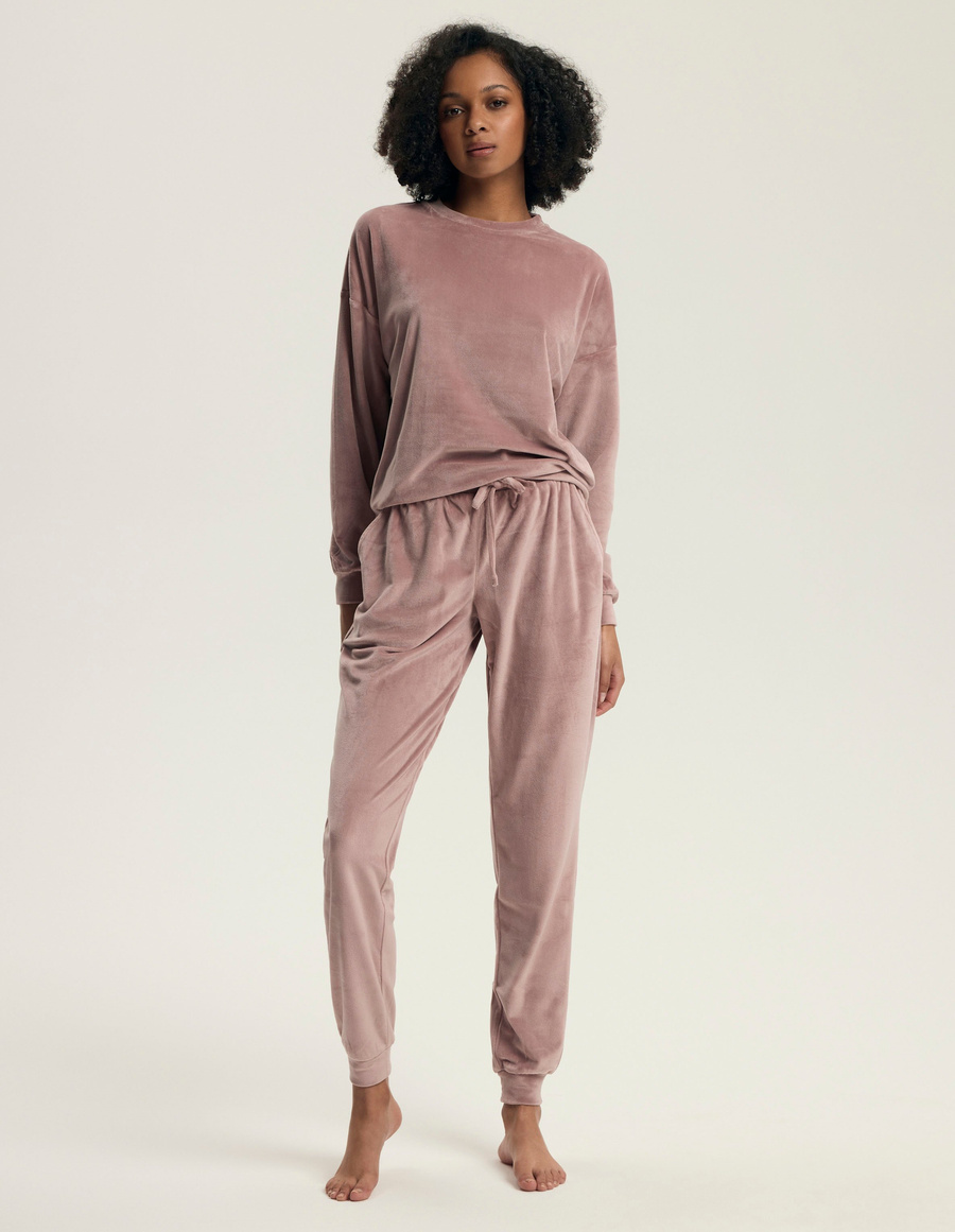 Komplet damski Delanie 43722 dark red