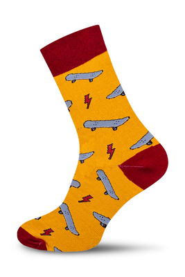 Skarpetki męskie wzorowane