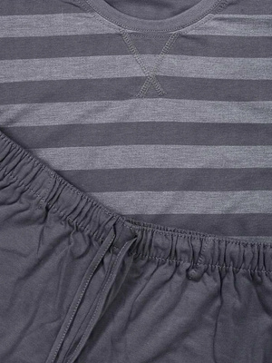 Piżama Męska Długi Rękaw 117