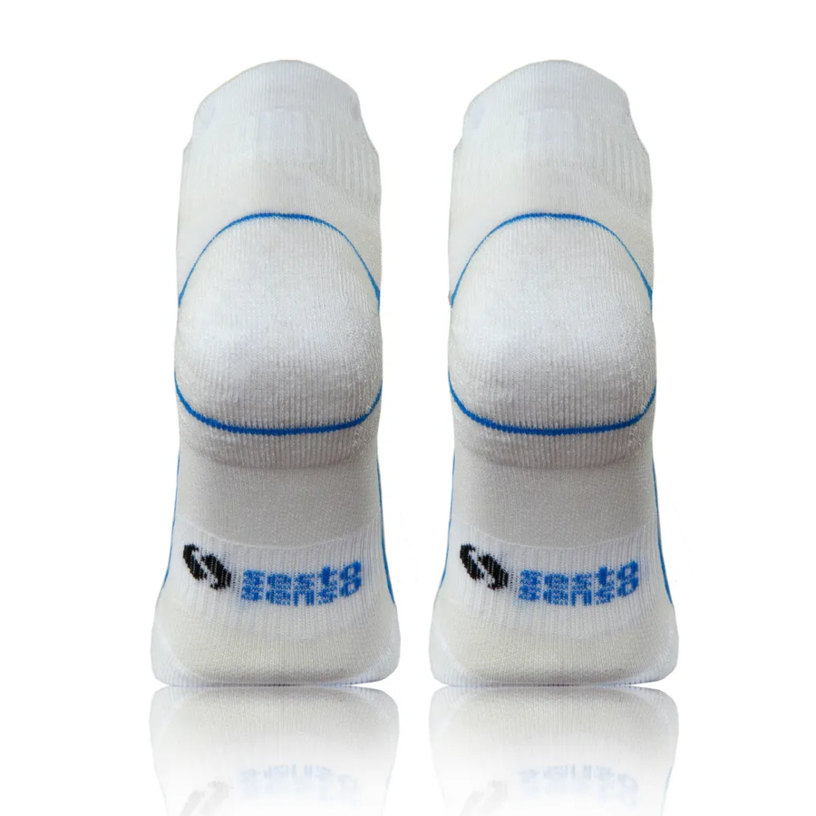 Białe oddychające skarpety sportowe frotte 4-pak SKB10 Sesto Senso – komfort i wsparcie