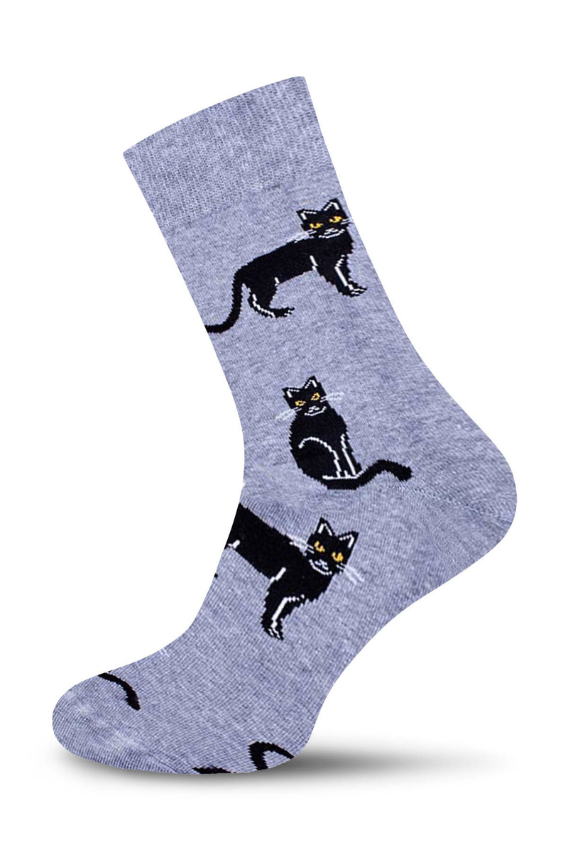 Skarpetki męskie Koty 0125.034