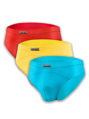 3x Slipy męskie z micromodalu CADET