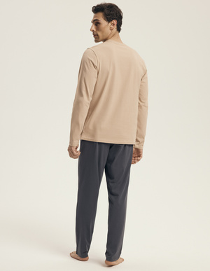 Piżama męska 43474 wheat bawełna