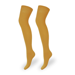 Zakolanówki bawełniane damskie gładkie 293