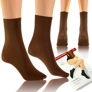 Nieuciskające skarpetki damskie 3-pak 40 Den Eva Sesto Senso – komfort na co dzień