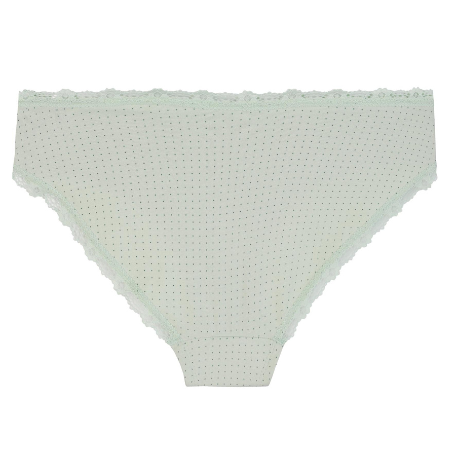 Figi damskie bikini z koronką 4-pak