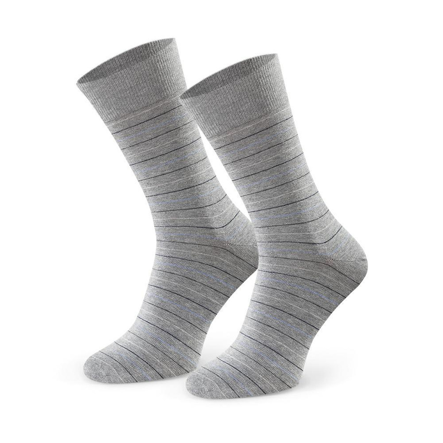 Skarpety garniturowe Wzór 122 niebieski