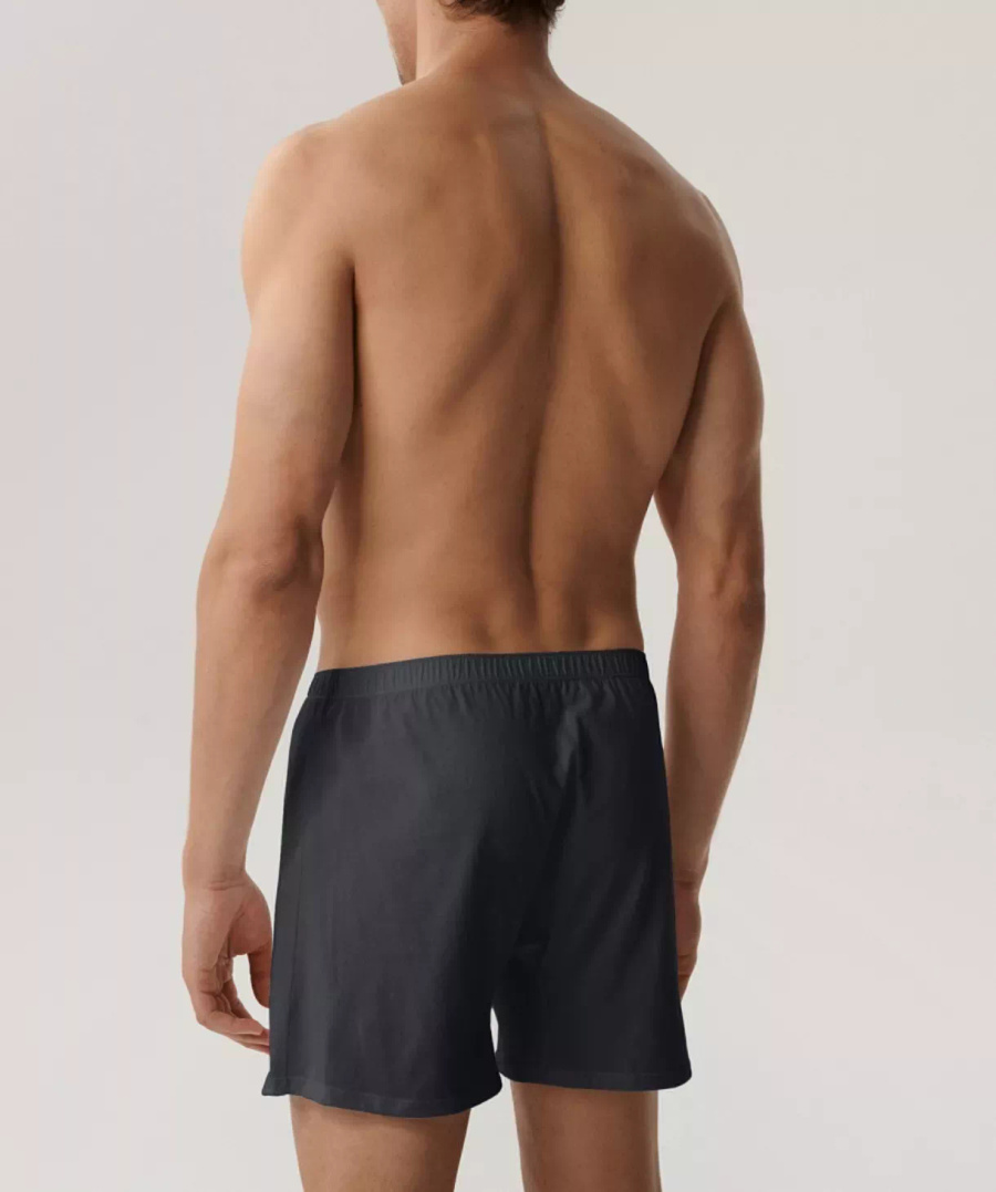 Grafitowe wygodne bokserki męskie 47% modal Atlantic – komfort na co dzień