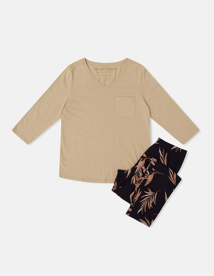 Piżama damska bawełniana Garden Henderson