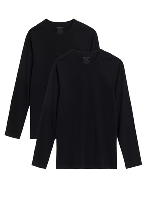 2-PACK Koszulka męska z długim rękawem