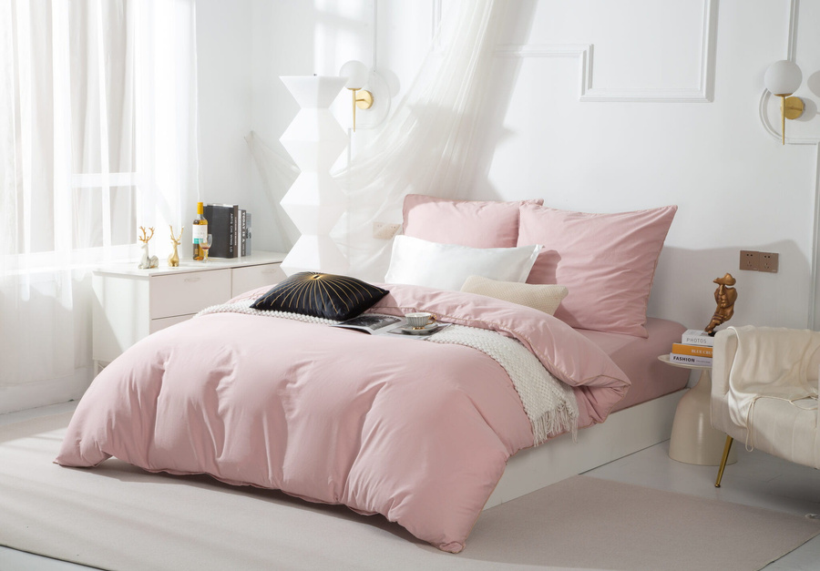 POŚCIEL QUEEN PUDER ZŁOTA BIZA