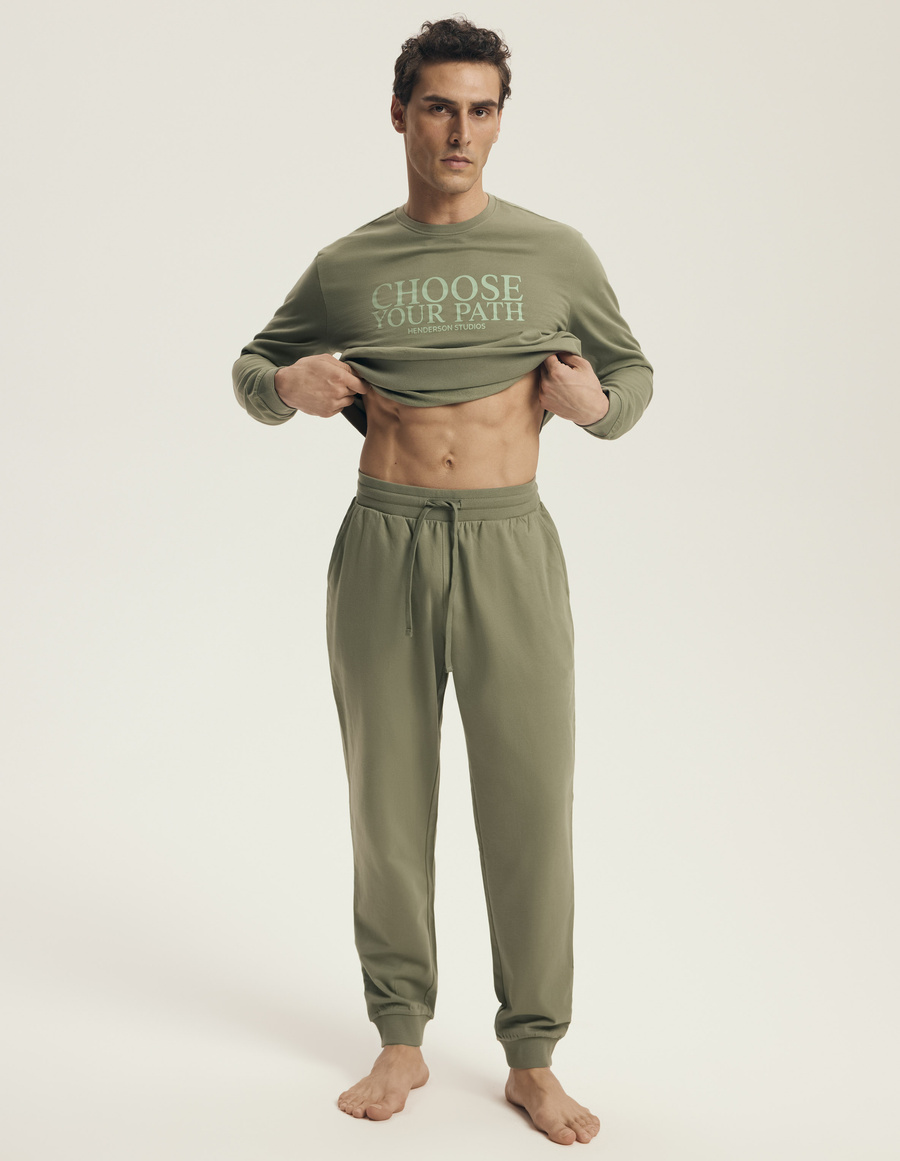 Piżama męska 43484 military