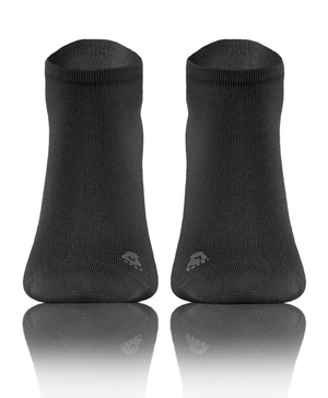 Grafitowe antybakteryjne stopki damskie/męskie 76% bambus Sesto Senso – komfort noszenia