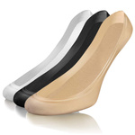 Balerinki Damskie Antypoślizgowe z Silikonem na Pięcie