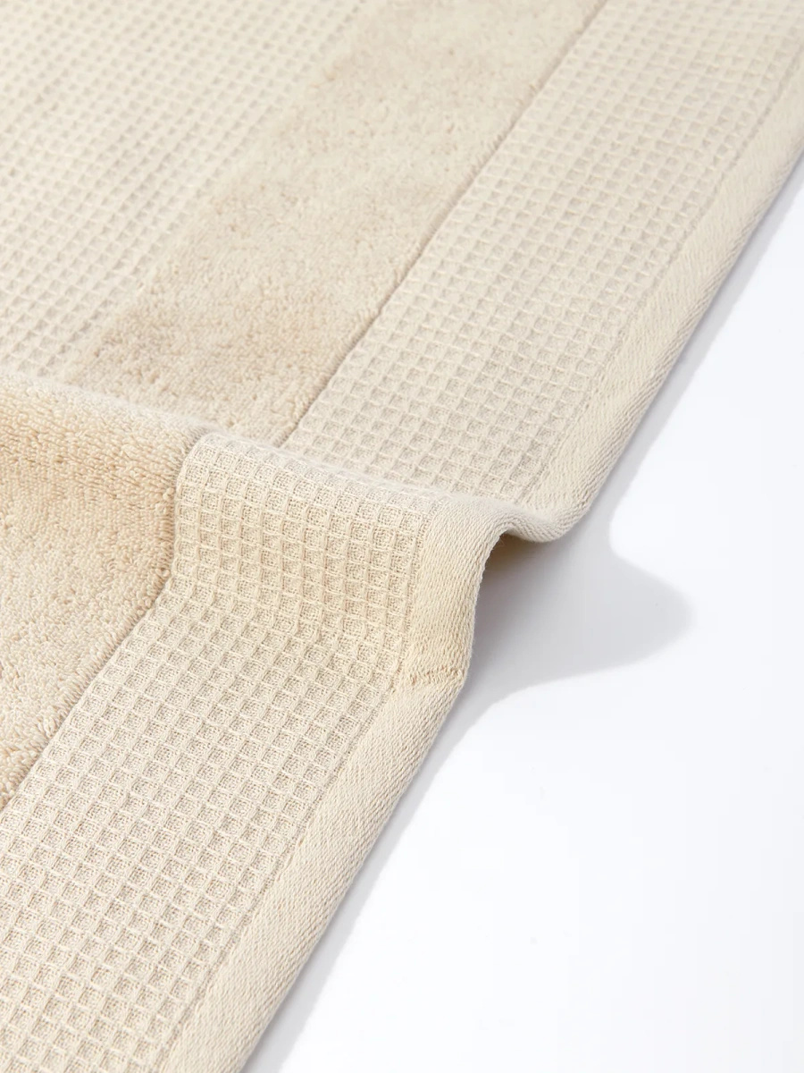 Ręcznik Waflowy Checky Beżowy