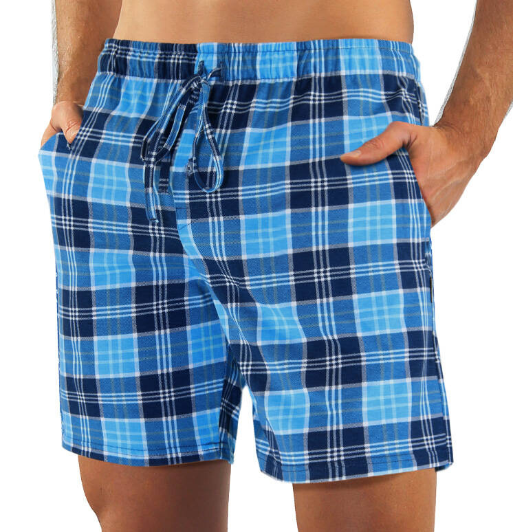 Piżama Męska Krótki Rękaw Krótkie Spodenki