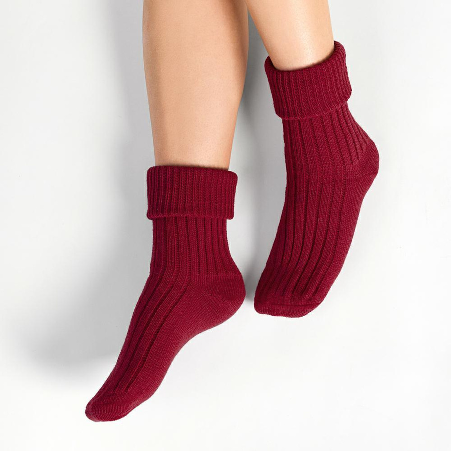 Skarpetki do spania art. 067 BE16 bordo Steven