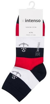 Kolorowe śmieszne SKARPETKI MĘSKIE Intenso Art. 1795