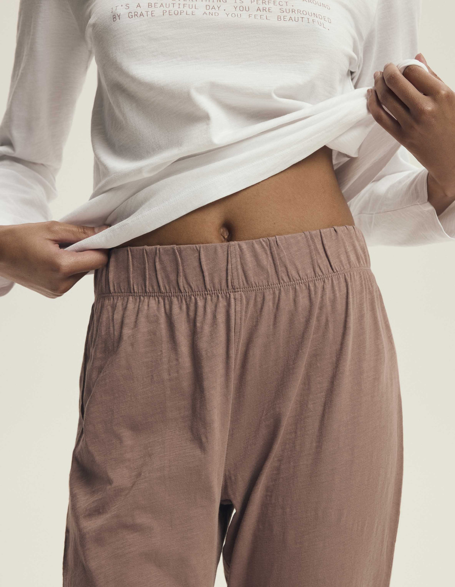 Damska piżama 43701 dark red