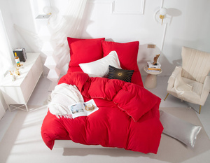 POŚCIEL QUEEN CZERWONY ZŁOTA