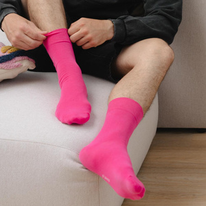 Skarpety męskie garniturowe gładkie Art. 056