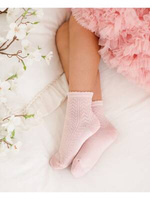 Skarpetki dziecięce ażurowe jodełka