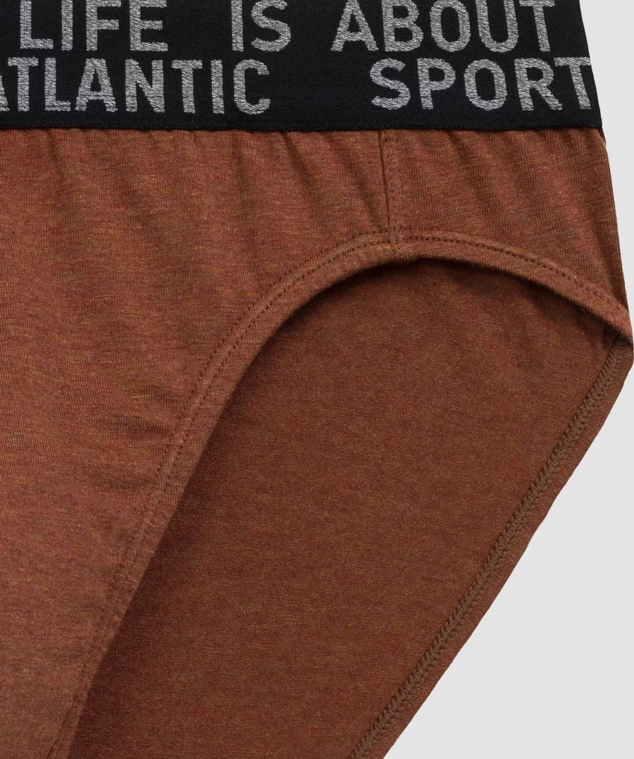 Slipy Męskie 3mp-209 Brązowe/Szare