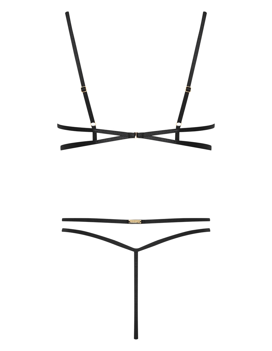 Set bieliźniany Wea 43964 czarny