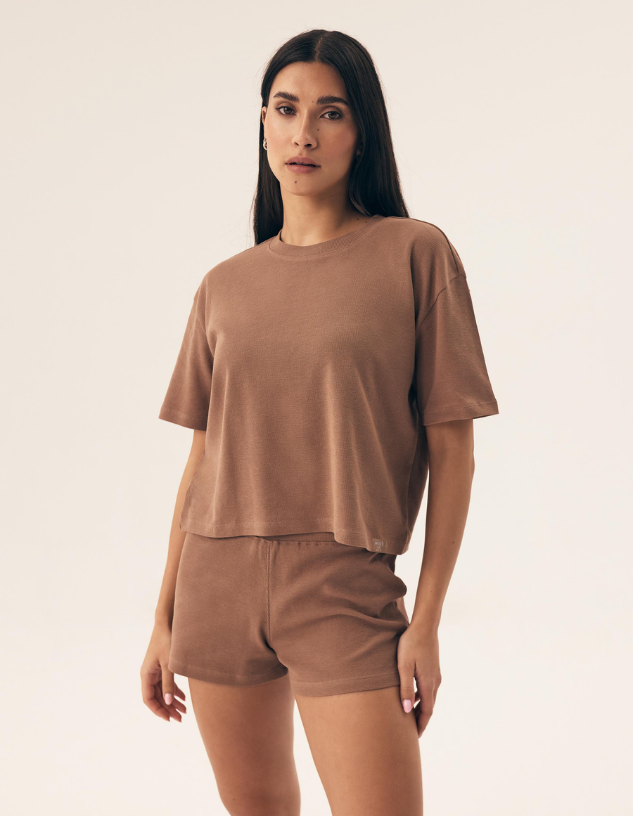 Komplet damski Nilsa 42780 coffee