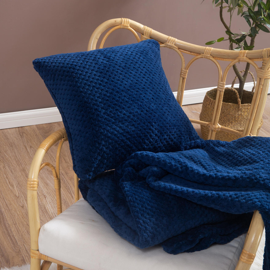 Poszewka Dekoracyjna Monte Granatowa