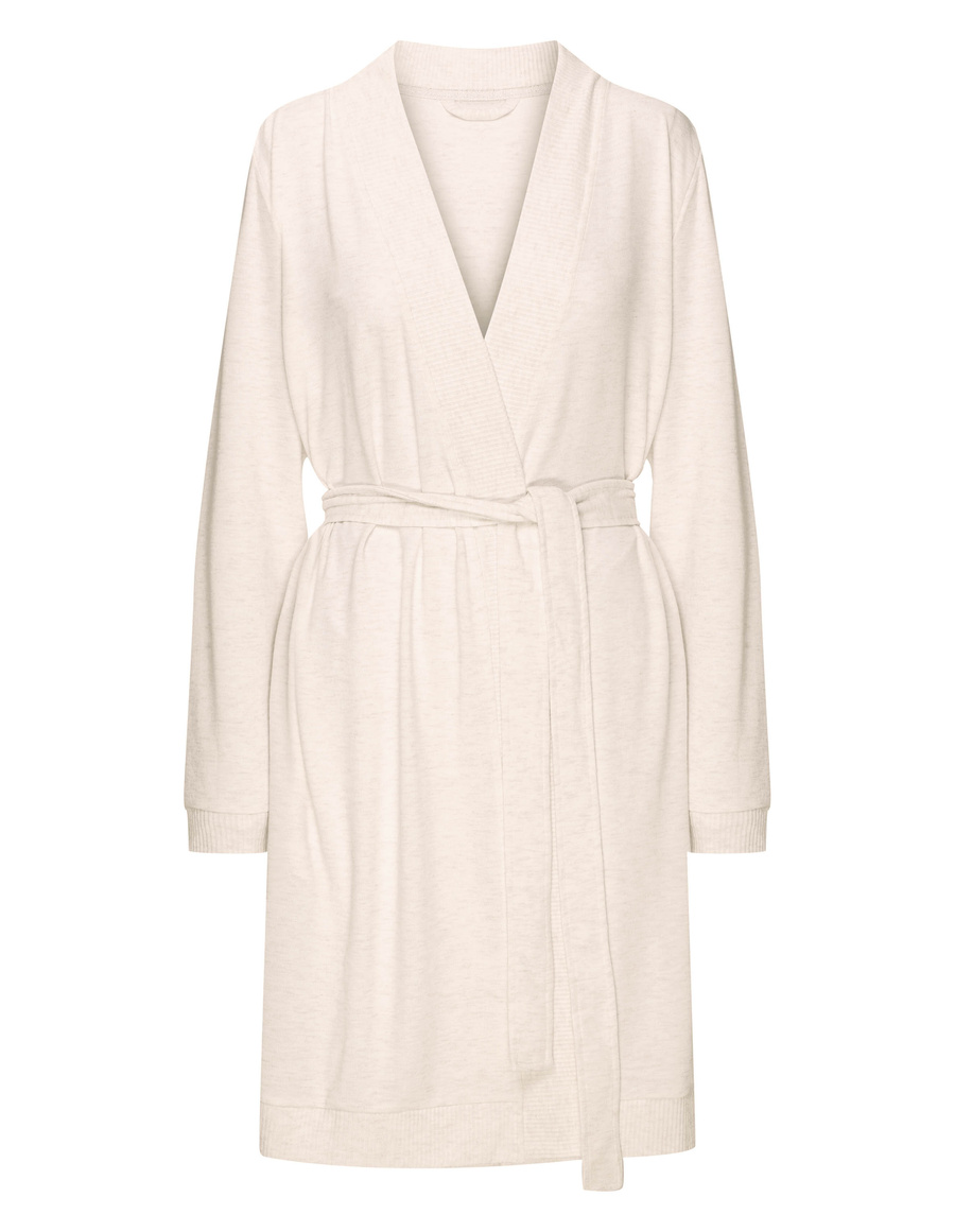 Damski szlafrok Boar 43014 light grey