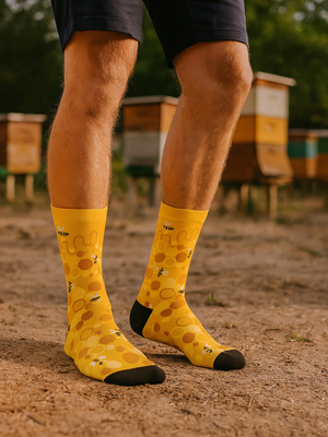 Kolorowe skarpety w słoiku na prezent unisex 90% bawełna aPair – wyrazisty styl