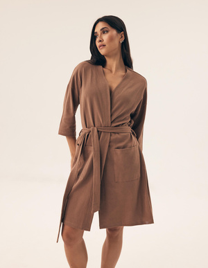 Szlafrok damski Henderson 42779 coffee