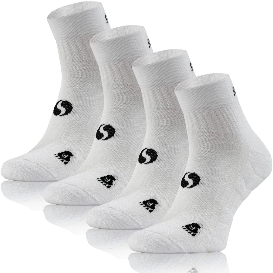 Szare oddychające skarpety męskie 88% bawełna AMZ Multicolor Sesto Senso – komfort dla biegaczy
