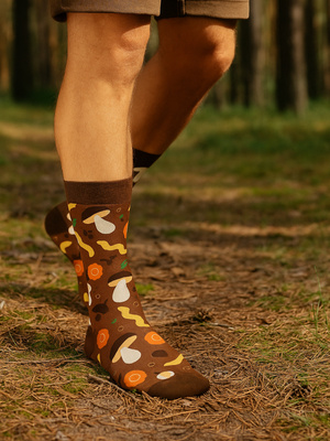 Kolorowe skarpety w słoiku na prezent unisex 90% bawełna aPair – wyrazisty styl