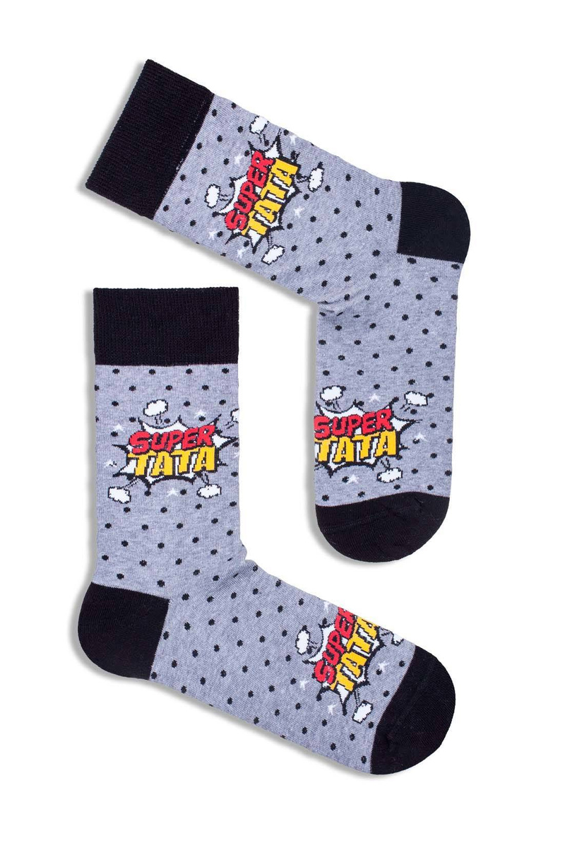 Skarpetki męskie wzorowane