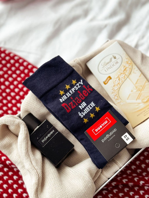 Skarpetki męskie czarne bawełniane