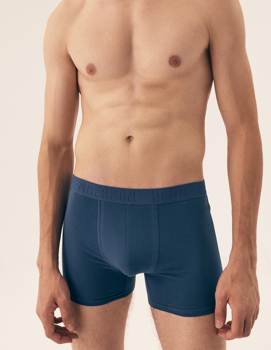 Bokserki z dłuższą nogawką Solid 5-pak